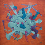 BRAWL - Original Painting