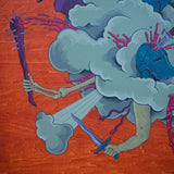 BRAWL - Original Painting