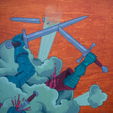 BRAWL - Original Painting