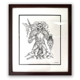 EXECUTIONER - Original Framed Drawing