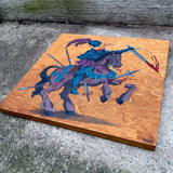 BLUE KNIGHT - Original Painting