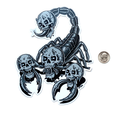 SKORPION XL STICKER