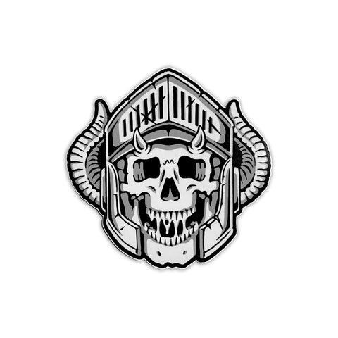 HELMET HEAD STICKER