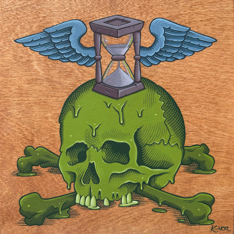 SKULL NO. 4 - Original Painting