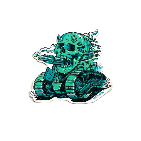 TANKED STICKER